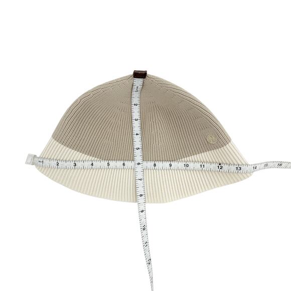 LULULEMON Knit Bucket Hat in Sand Trap/Light Ivory XS/S main image 6